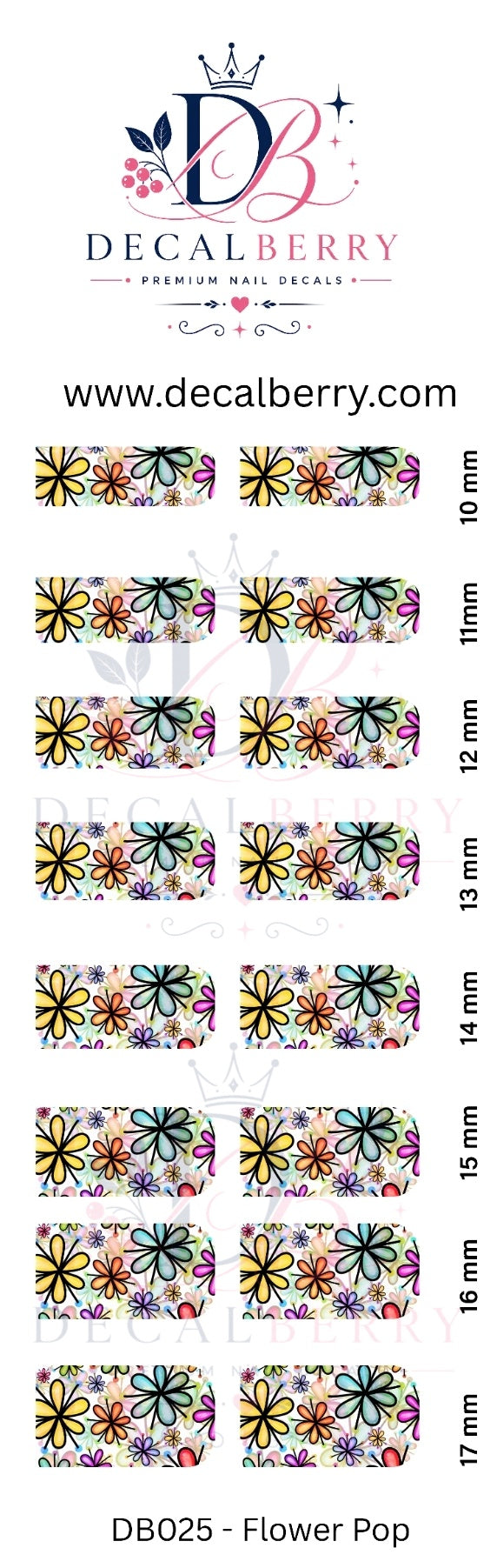 DB025- Flower pop