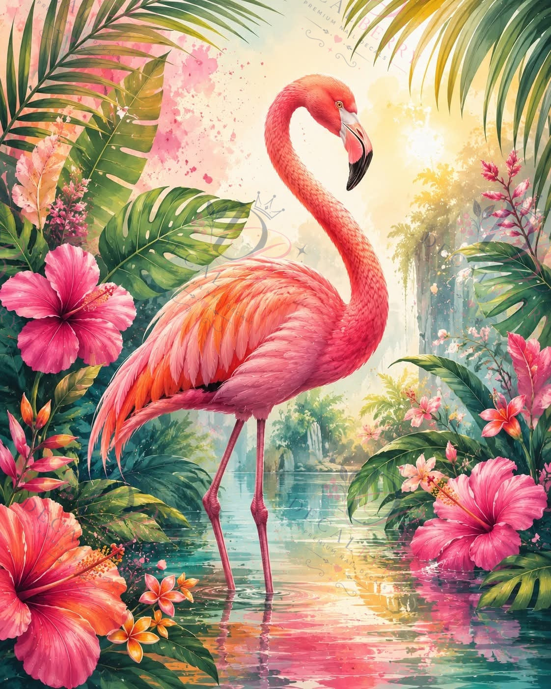 DB003 - Flamingo Paradise